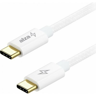 AlzaPower APW-CBTC2001CW CompactCore USB-C to USB-C 2.0, 100W, 1m, bílý – Sleviste.cz