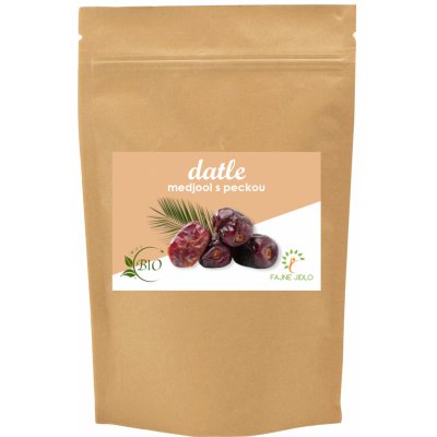 FAJNE JIDLO Datle Medjool s peckou BIO 1 kg