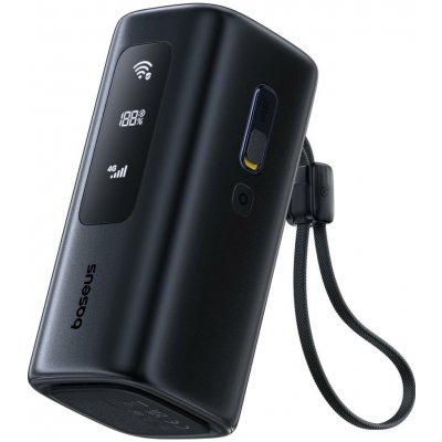 Baseus EnerGeek GX11 MiFi Power Bank 20000mAh 67W Cosmic Black – Zboží Živě