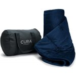 CURA OF SWEDEN Přikrývka Minky plyšová, zátěžová deka 140x200 6 kg – Zboží Dáma