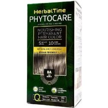 HerbalTime Phytocare Natural Vegan 8A popelavá blondýna 130 ml