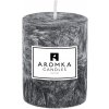 Svíčka Aromka Válec průměr 5,4 cm výška 7 cm Pánský parfém černá