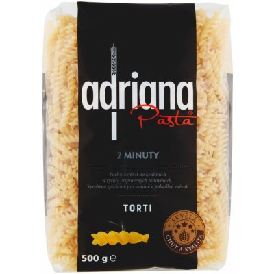 Adriana Pasta Torti 2 minuty těstoviny semolinové sušené 0,5 kg – Zboží Dáma