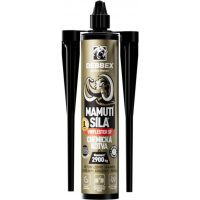 Den Braven Chemická kotva VINYLESTER SF Typ: kartuše, Barva: šedá, Balení (ml): 280 ml – Sleviste.cz