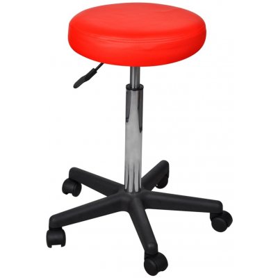 Petrashop Kancelářská stolička červená Červená – Zboží Mobilmania