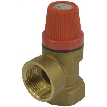 Klum Pojišťovací ventil pro bojler s pevně nastaveným tlakem 4 bar, 1