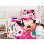 Jerry Fabrics povlečení Minnie růžové 100 x 135 cm 40 x 60 cm – Sleviste.cz
