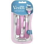 Gillette Venus 3 Sensitive 3 ks – Zboží Dáma