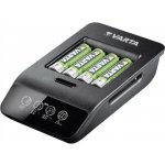Varta LCD Smart Charger + 4x AA 2100mAh 57684101441 – Zboží Živě