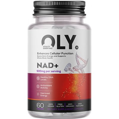 Oly NAD+ 500 mg 60 kapslí – Hledejceny.cz