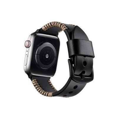 WG na Apple Watch, koženkový + adapter 38/40/41mm černý 9163 – Zboží Mobilmania