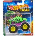 Mattel Hot Wheels Auto Monster Trucks Kaskadérské kousky set s vrakem kov – Zboží Dáma