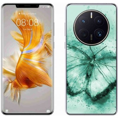 Pouzdro mmCase Gelové Huawei Mate 50 Pro - zelený motýl – Hledejceny.cz