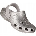 Coqui Big Frog Khaki grey glitter – Sleviste.cz