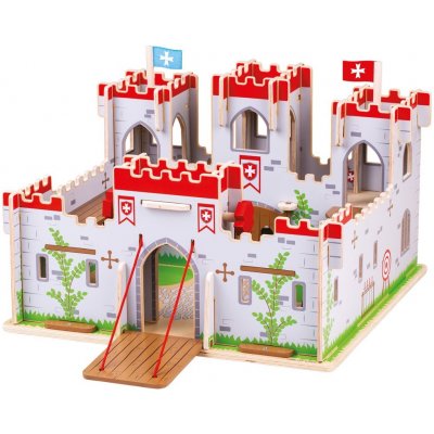 Bigjigs Toys Hrad krále George – Zboží Mobilmania