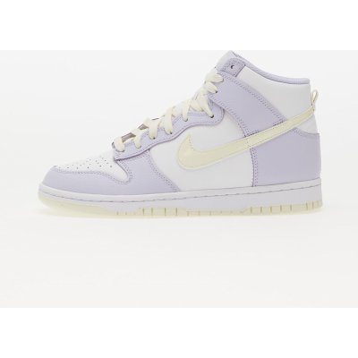 Nike Dunk High white/ coconut milk-oxygen purple