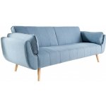 Interior DE Divani II 215 cm světle modrá rozkládací POH40088 – Zboží Dáma