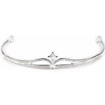 Prima-obchod Štrasová čelenka / korunka do vlasů, barva 2 crystal korunka – Zboží Dáma