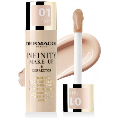 Dermacol Infinity make-up&korektor č.01 fair 20 g – Sleviste.cz