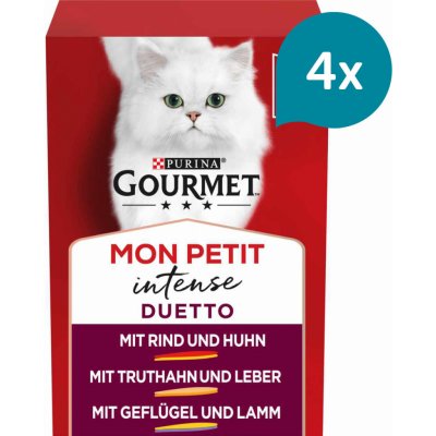 Gourmet Mon Petit Duetti maso 24 x 50 g – Zboží Mobilmania