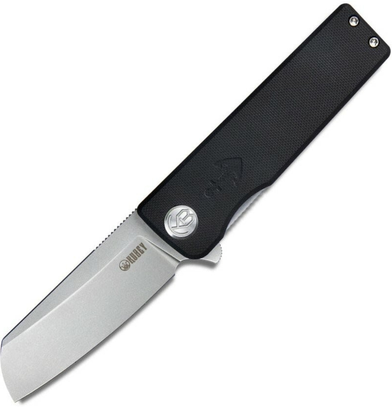 KUBEY Sailor Liner Lock EDC Flipper Knife Black G10 Handle KU317A