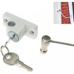 TFY 7737 bezpečnostní kabelový zámek na okna a dveře 25 cm – Zboží Dáma