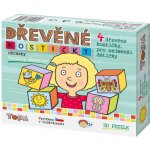 Dino obrázkové kostičky 4 kostky – Zboží Dáma