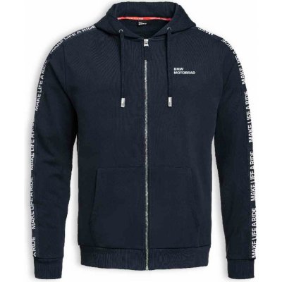 BMW Motorrad na zip Make Life a Ride modrá – Zboží Dáma