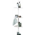 Compactor Compactor rohová tyč s nastavitelnými poličkami do sprchy, lakovaná ocel - plast – Zboží Dáma