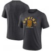 Pánské Tričko Fanatics pánské tričko Boston Bruins Centennial The Early Years Tri-Blend T-Shirt Heather Charcoal