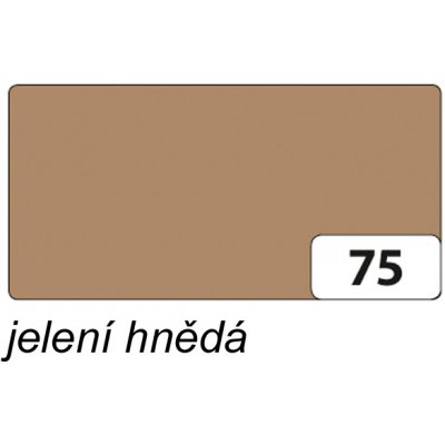 Folia Bringmann Barevný papír 130g 1 list A4 Jelení hnědá – Zboží Dáma