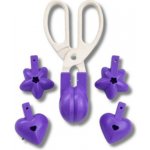 Dortisimo Kleště na Cake Pops s výměnnými nástavci Kuličky, srdce a hvězda – Hledejceny.cz