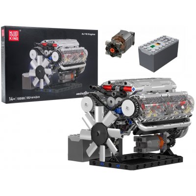 Mould King Motor V8 552 ks – Sleviste.cz