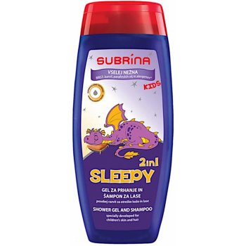 Subrina SLEEPY dětský šampon na vlasy a tělo 250 ml