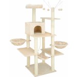 ZOOFARI Škrabadlo pro kočky 84 x 139 x 42 cm – Zboží Dáma
