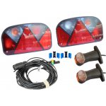 ASPÖCK Sada světel: zadní světla ASPÖCK + obrysová světla + svazek MANTES 7m 7pin + rychlospojky | Zboží Auto