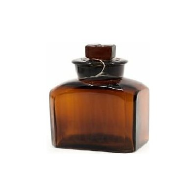 Láhev skleněná hranatá nízká s broušeným hrdlem 50ml HNĚDÁ 820294n-50 – Hledejceny.cz