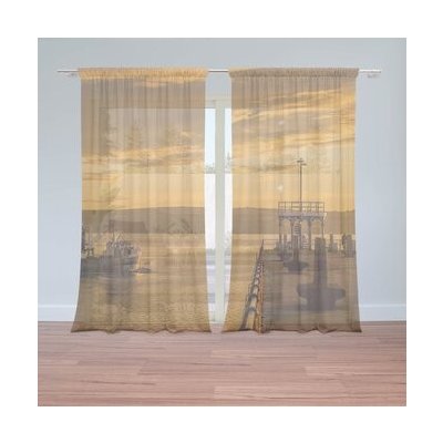 Sablio Záclony Molo: 2ks 150x250cm – Hledejceny.cz