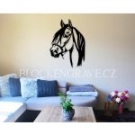 Block Engrave Dřevěná dekorace Kůň 65x47cm – Hledejceny.cz