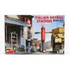 Model Miniart Diorama Garage Stazione Di Servizio Italian Petrol Station 1930-40s 1:35