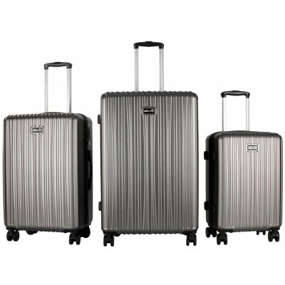 Aga Travel Sada MR4667 Tmavě šedá 93 l 63 l 33 l – Zboží Dáma