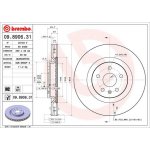 Brzdový kotouč BREMBO 09.8906.31 | Zboží Auto