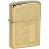 Zapalovač Zippo Venetian Brass leštěný