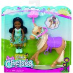 Mattel Barbie Chelsea s poníkem FRL84 – Zboží Dáma