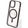 Pouzdro a kryt na mobilní telefon Apple 1Mcz MagColor ochranný s MagSafe Apple iPhone 15 černé