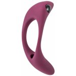 Lola Games Pure Passion Lunar Wine red Vibrační erekční kroužek – Hledejceny.cz
