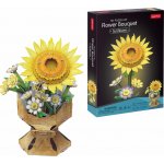 CUBICFUN 3D puzzle Kytice slunečnice 102 ks – Zboží Mobilmania