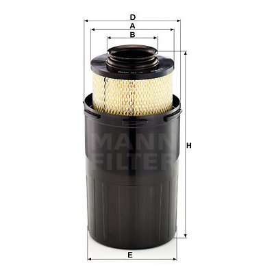 Vzduchový filtr MANN-FILTER C 15 200 – Hledejceny.cz