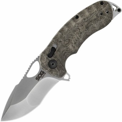 SOG Kiku XR Natural Linen Micarta – Sleviste.cz