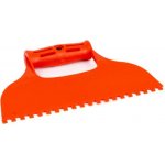Stěrka plastová, zuby, 4 x 6 mm, oranžová – Hledejceny.cz